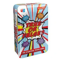 University Games, True Or False Tin Game