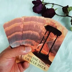 SOULME Time Oracle Cards Deck, Divine Timing Oracle Cards, Oracle Cards For Beginners,Answers To All Your Timing Related Questions -Folkmanis Toys Shop 51pDSJd870L