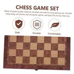 International Chess Board 1 Set 3 1 International Chess Wooden Brain Toy Magnetic Chess Folding For Child Magnetic Chess Folding 11 International Chess Board 1 Set 3 1 International Chess Wooden Brain Toy Magnetic Chess Folding For Child Magnetic Chess Folding -Folkmanis Toys Shop 51pGUrBX9AL