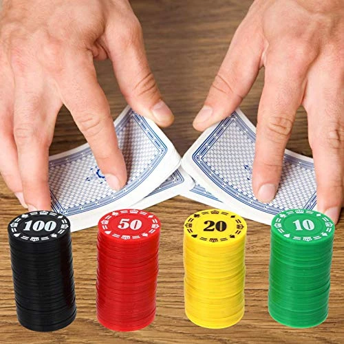NUOBESTY Childrens Toy Opaque Plastic Poker Chips,Bingo Chips Learning Math Counting,Mini Poker Chips Game Set For Kids 100Pcs Childrens Toys 5 NUOBESTY Childrens Toy Opaque Plastic Poker Chips,Bingo Chips Learning Math Counting,Mini Poker Chips Game Set For Kids 100Pcs Childrens Toys - Image 3