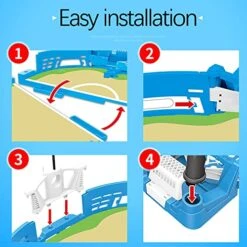 AMQY Foosball Tables - Tabletop Football Game Toy Set Soccer Tabletops Competition Sports Games, Slingshot Games Toys, Desktop Sport Board For Family Night Fun, Christmas Birthday Gifts -Folkmanis Toys Shop 51pI8SlV5UL
