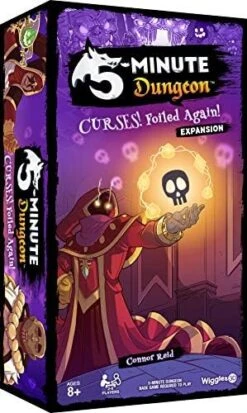 5-Minute Dungeon: Curses! Foiled Again! Expansion -Folkmanis Toys Shop 51pJXudiRTL. AC