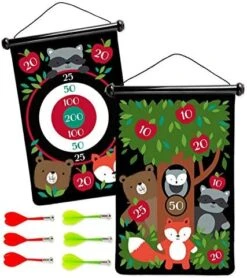 HearthSong Double-Sided Magnetic Canvas Kids' Target Game For Portable Play, Includes Six Magnetic Darts (Sports) 17 HearthSong Double-Sided Magnetic Canvas Kids' Target Game For Portable Play, Includes Six Magnetic Darts (Sports) -Folkmanis Toys Shop 51pS0Oeb6hL. AC