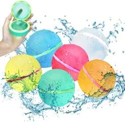 12 Pcs Reusable Water Balloons, Self Sealing Quick Fill, Water Bomb Splash Balls Rapid Fill Balloon With Storage Bag, Summer Toys Outdoor Games For Kids Adults Beach Pool Party 21 12 Pcs Reusable Water Balloons, Self Sealing Quick Fill, Water Bomb Splash Balls Rapid Fill Balloon With Storage Bag, Summer Toys Outdoor Games For Kids Adults Beach Pool Party -Folkmanis Toys Shop 51pYn0MRhL. AC