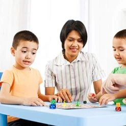 FOMIYES Mini Toys Liars Dice Educational 4Pcs Precision Acrylic Dices 19mm Casino Craps Dice With Razor Edges And Corners Entertainment Dies Set Game Pieces For RPG Poker Cars Suit Car Toys -Folkmanis Toys Shop 51pjBqrhEBL