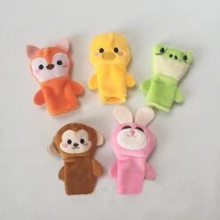 ARTEM Finger Puppets Different Cartoon Animal Soft Velvet Dolls Toys Finger Toys For Children Story Telling,Role Play,Novelty Educational(10Pcs) 11 ARTEM Finger Puppets Different Cartoon Animal Soft Velvet Dolls Toys Finger Toys For Children Story Telling,Role Play,Novelty Educational(10Pcs) -Folkmanis Toys Shop 51q3PVYxOHL