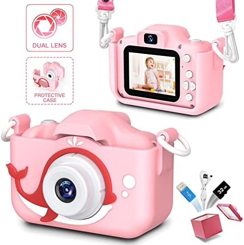 KeBuLe Kids Camera For Girls And Boys,Children Camera Digital Video, Kids Camera 2.0 Inches Screen 20.0MP Video, 32GB SD Card Include, Kid Toys Gift For Birthday, Chrismats Gift For 3-12 Years Old 14 KeBuLe Kids Camera For Girls And Boys,Children Camera Digital Video, Kids Camera 2.0 Inches Screen 20.0MP Video, 32GB SD Card Include, Kid Toys Gift For Birthday, Chrismats Gift For 3-12 Years Old - Image 12