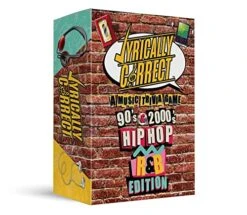 Lyrically Correct 90's And 2000's Hip Hop And R & B Music Trivia Card Game |Multi-Generational Family Gatherings, Adult Game Night And Fun Trivia
