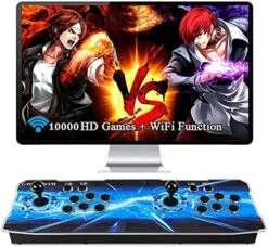 GWALSNTH 3D Pandora Box TT Arcade Game Console, 8000 HDMI Video Games With WiFi Function, Search/Save/Hide/ Pause Games,Favorite List,Up To 4 Players … -Folkmanis Toys Shop 51qi8sLNIiL. AC