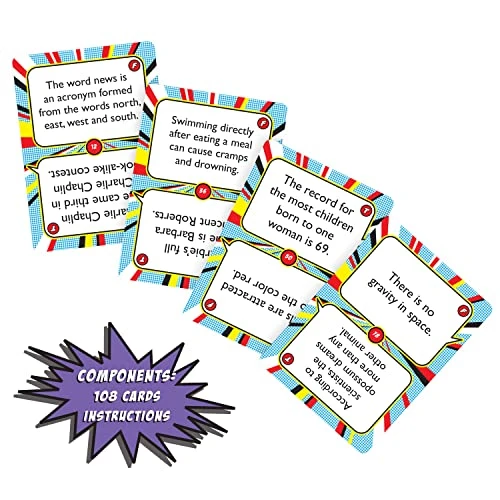 University Games, True Or False Tin Game 5 University Games, True Or False Tin Game - Image 3