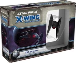 Fantasy Flight Games Star Wars X-Wing 1st Edition Miniatures Game TIE Silencer EXPANSION PACK | Strategy Game For Adults And Teens | Ages 14+ | 2 Players | Average Playtime 45 Minutes | Made By Atomic Mass Games