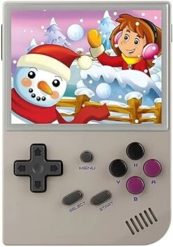 RG35XX Handheld Game Console , 3.5 Inch IPS Screen Linux System Built-in 64G TF Card 5474 Classic Games Support HDMI TV Output (Gray) -Folkmanis Toys Shop 51qtbV D37L. AC