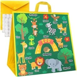 WJFNKXKL Farm Animals Felt Flannel Board Story Pieces For Toddlers Preschool Early Learning Interactive Storytelling Teaching Play Activity Kits -Folkmanis Toys Shop 51qxQbequ8L. AC