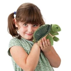 Folkmanis Little Turtle Hand Puppet, Green 9 Folkmanis Little Turtle Hand Puppet, Green -Folkmanis Toys Shop 51qzEX50RKL