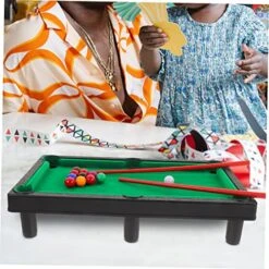 Toddmomy 1 Set Billiard Toy Swimming Pool Toys Miniature Toys Sweat Suit Desktop Pool Game Tabletop Pool Mini Billiard Balls Mini Billiard Table Game Desktop Mini Billiard Table -Folkmanis Toys Shop 51rBdOzjBmL