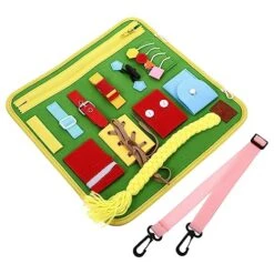 Kidcraft Playset 1 Set Dressing Learning Board Kids Educational Toys Toddlers Toys Baby Dressing Learning Board Baby Busy Board Wear Shoes Felt Fabric