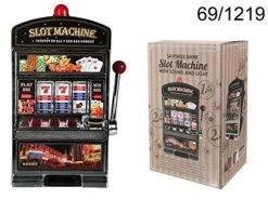 OOTB Plastic Savings Bank, Slot Machine With Sound And Light, Colourful, 24 X 38.7 X 16.6 Cm -Folkmanis Toys Shop 51rZQUeZ1KL