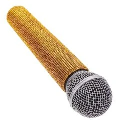 SAFIGLE Simulation Diamond Microphone Music Speaker Dresses For Toddlers Photo Game Show Props Kids Simulated Microphones Play Microphone For Kids Toddlers Microphones Microphone Kids