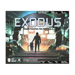 Half-Monster Games Exodus: Choose Your Own Adventure --Card Game - Xenohunters Universe. Age 8+, 1-5 Players, 15-60 Min Game Play. Half-Monster Games