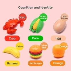 Cute Stone Kids Kitchen Pretend Play Toys,Play Cooking Set, Cookware Pots And Pans Playset, Peeling And Cutting Play Food Toys, Cooking Utensils Accessories, Learning Gift For Toddlers Baby Girls Boys -Folkmanis Toys Shop 51rpDc6aVxL