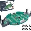 VEMART Football Table Interactive Game, Football Table Game, Mini Adult Kids Family Games, Hand-Eye Coordination Parent-Child Interactive Family Exercise Board Game Set With 6 Balls
