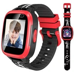Toys For 3-8 Year Old Boys Kids Smart Watch For Kids With Dual Camera Educational Games Music Player Pedometer 12/24 Hr Touch Screen Toddler Watches Birthday Gift For Boy Age 4 5 6 7 8