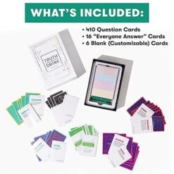 Truth Or Drink Original Card Game By Cut, 432 Hilariously Funny Questions + 55 Strategy Cards, Unleash Your Secret, Famed Social Media Game For Party & Game Night 7 Truth Or Drink Original Card Game By Cut, 432 Hilariously Funny Questions + 55 Strategy Cards, Unleash Your Secret, Famed Social Media Game For Party & Game Night -Folkmanis Toys Shop 51s8kqDBCwL