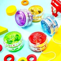 50 Pieces Yo Yo LED Light Up Responsive Ball Plastic Auto Return Yo Yo With Light Entertaining Toy Gifts For Beginner Boy Girl Children Birthday Party Favors, Random Colors 10 50 Pieces Yo Yo LED Light Up Responsive Ball Plastic Auto Return Yo Yo With Light Entertaining Toy Gifts For Beginner Boy Girl Children Birthday Party Favors, Random Colors -Folkmanis Toys Shop 51sC4wh39zL
