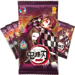 Demon Slayer Cards Booster Packs – TCG CCG Collectable Playing/Trading Card (Blood Bath 10 Packs) - AW Anime WRLD