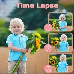 Saneen Kids Camera, 1080P HD Camera For Kids With 32 GB Card, 40MP Kids Digital Camera For Girls Boys Age 2-12, Perfect Christmas Birthday Festival Gifts For Toddler,Blue-Mouse -Folkmanis Toys Shop 51sPWpOr0YL