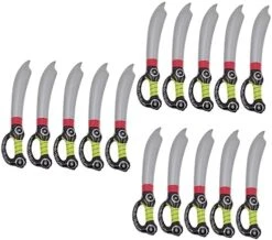 TOYANDONA 10 Pcs Inflatable Pirate Knife Inflatables Toy Pirate Party Favors Kids Summer Toys Prom Props Summer Accessories Pirate Sword Pirate Party Supplies Halloween PVC Child -Folkmanis Toys Shop 51sURCxntmL. AC