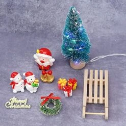 Christmas Ornament Cute Mini Resin Desktop House 11PCS DIY Toy Game Decoration Ornament Doll Home Decor Decorative Knot Sculpture -Folkmanis Toys Shop 51sYJNUWLpL