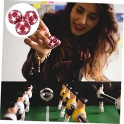 Toddmomy 20 Pcs Replacements Official Adorable Replacement Foosball Stars Resin Mm Footballs Plastic Balls Soccer Shown Christmas Mini Machine As Lovely Foosballs Accessories Toy Classic -Folkmanis Toys Shop 51sbuUfm8eL