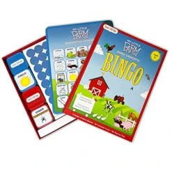 Smart Felt Toys My Little Farm Bingo -Folkmanis Toys Shop 51slVoac71L