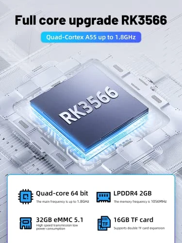 RG353V Handheld Game Console With Dual OS Android 11 And Linux, 3.5" Retro Video Game Console, Support 5G WiFi 4.2 Bluetooth Moonlight Streaming HDMI Output, Built-in 256G SD Card 35000 Games 4 RG353V Handheld Game Console With Dual OS Android 11 And Linux, 3.5" Retro Video Game Console, Support 5G WiFi 4.2 Bluetooth Moonlight Streaming HDMI Output, Built-in 256G SD Card 35000 Games - Image 2