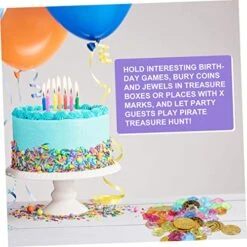 300pcs Gold Coin Props Gems For Stuffed Toys Toys Jewelry Playset Gold Coins Pirate Coins Pirate Party Supplies Game Gold Coins Pirate Playset Treasure Chest -Folkmanis Toys Shop 51ssmUIIcEL