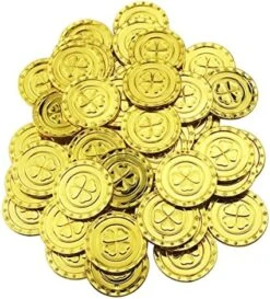 TOYANDONA Children Toys Pretend Toys Pirate Toy Trefoil Coins Pirate Coins Lucky Leprechaun Coin Kids Game Coins Gold Coins For Kids Plastic Gold Coins Lucky Coin Game Currency Trick 100pcs 16 TOYANDONA Children Toys Pretend Toys Pirate Toy Trefoil Coins Pirate Coins Lucky Leprechaun Coin Kids Game Coins Gold Coins For Kids Plastic Gold Coins Lucky Coin Game Currency Trick 100pcs -Folkmanis Toys Shop 51st9pbPcXL. AC