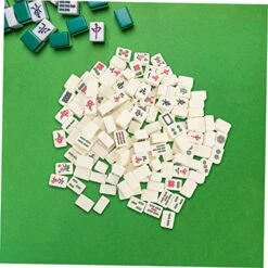 FELTECHELECTR 1 Set Mini Toy Mini Chess Board Travel Set Mahjong Table Chinese Mahjong Tile Chinese Mahjong Game Set Home Mahjong Set Travel Mahjong Plaything Travel Table Game Mahjong Gift Fine 12 FELTECHELECTR 1 Set Mini Toy Mini Chess Board Travel Set Mahjong Table Chinese Mahjong Tile Chinese Mahjong Game Set Home Mahjong Set Travel Mahjong Plaything Travel Table Game Mahjong Gift Fine -Folkmanis Toys Shop 51sx3Hav1iL