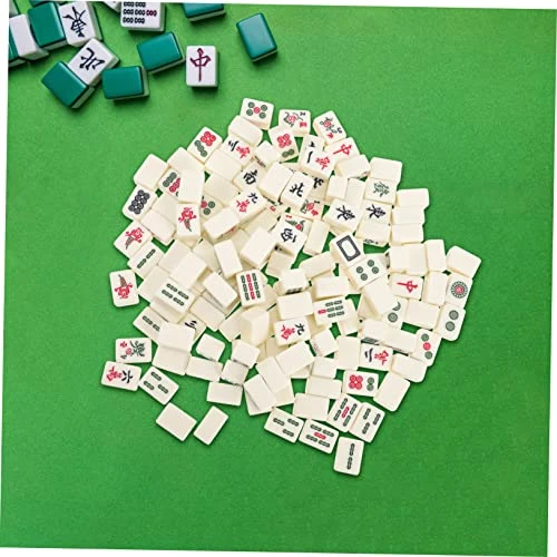 FELTECHELECTR 1 Set Mini Toy Mini Chess Board Travel Set Mahjong Table Chinese Mahjong Tile Chinese Mahjong Game Set Home Mahjong Set Travel Mahjong Plaything Travel Table Game Mahjong Gift Fine 7 FELTECHELECTR 1 Set Mini Toy Mini Chess Board Travel Set Mahjong Table Chinese Mahjong Tile Chinese Mahjong Game Set Home Mahjong Set Travel Mahjong Plaything Travel Table Game Mahjong Gift Fine - Image 5