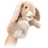 Folkmanis Little Lop Rabbit Hand Puppet White -Folkmanis Toys Shop 51syaZhSwkL