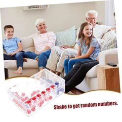 Cabilock Mini Gumball Machine 4 Sets Number Picker Mini Toys Lottery Games Toys Lottery Case Manual Lottery Machine Small Cage Plastic Number Picking Machine Small Containers 15 Cabilock Mini Gumball Machine 4 Sets Number Picker Mini Toys Lottery Games Toys Lottery Case Manual Lottery Machine Small Cage Plastic Number Picking Machine Small Containers -Folkmanis Toys Shop 51t8yEJ5IiL