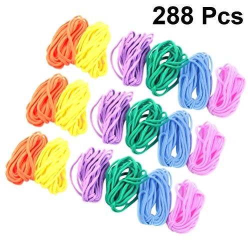 Ciieeo Friendship Bracelet String Puzzle Craft 288 Pcs Cats Cradle String Cradle String Finger String Hand Game For Outdoor Exercise, Rainbow Color Developmental Educational Bulk Toys 4 Ciieeo Friendship Bracelet String Puzzle Craft 288 Pcs Cats Cradle String Cradle String Finger String Hand Game For Outdoor Exercise, Rainbow Color Developmental Educational Bulk Toys - Image 2