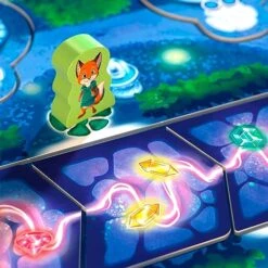 HABA Moonlight Castle - Children's Board Game With 3D Castle And Floating Gems -Folkmanis Toys Shop 51tSRpp04eL