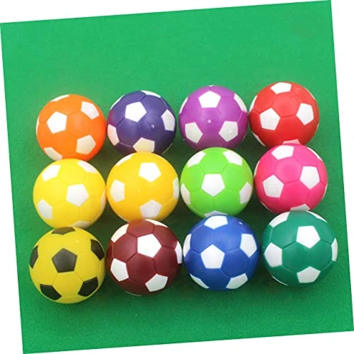 NOLITOY 32 Pcs Table Soccer Desktop Accessories Mini Footballs For Kids Small Balls For Kids Table Football Replacement Regulation Size Foosball Football Table Game Plastic Replace Toy 6 NOLITOY 32 Pcs Table Soccer Desktop Accessories Mini Footballs For Kids Small Balls For Kids Table Football Replacement Regulation Size Foosball Football Table Game Plastic Replace Toy - Image 4