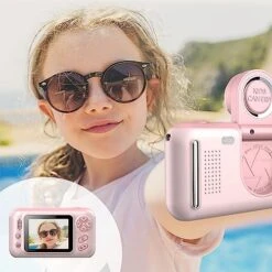 Makolle Kids Camera,Kids Camera For Girls,Kids Digital Camera Kids Video Camera For Vlogging With 32GB SD Card,Toddler Toys Christmas Birthday Gifts For Girls Age 3-9 -Folkmanis Toys Shop 51tyDMaIYIL