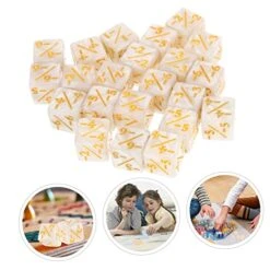 Toyvian 96 Pcs Loyalty Accessories Marble The Learning Games Token Plus Decor White Juguetes Math Teaching Toys Niños Activities Kids Sign Para Operation Compatible With MTG Dice Acrylic -Folkmanis Toys Shop 51tyPmutuwL