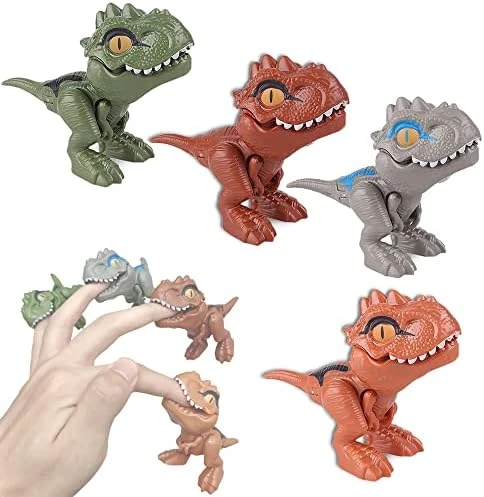 Finger Biting Dinosaur Toy, 2023 Creative Dinosaur Toys Dinosaur Figures, Hand Novelty Toys Finger Dino Toys, Rubber Dinosaur Head Puppets Toys Set For Family Game (2 Sets(8 Pcs)) 9 Finger Biting Dinosaur Toy, 2023 Creative Dinosaur Toys Dinosaur Figures, Hand Novelty Toys Finger Dino Toys, Rubber Dinosaur Head Puppets Toys Set For Family Game (2 Sets(8 Pcs)) - Image 7