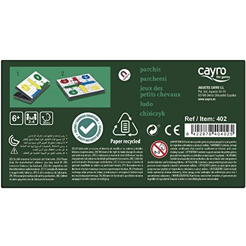 Foldable Parcheesi Board Game 4 Foldable Parcheesi Board Game - Image 2