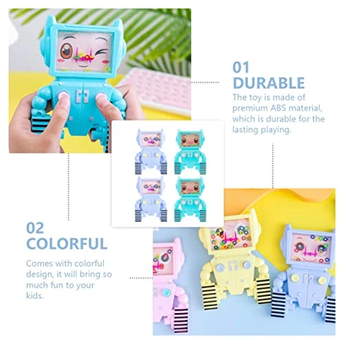 Toyvian 8 Pcs Handheld Water Water Ring Toss Toys Handheld Water Ring Game Water Ring Game Handheld Games Robot Shape 7 Toyvian 8 Pcs Handheld Water Water Ring Toss Toys Handheld Water Ring Game Water Ring Game Handheld Games Robot Shape - Image 5