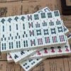 MengK Chinese Numbered Mahjong Set 144 Tiles Mah-Jong Set Portable Chinese Toy With Box -Folkmanis Toys Shop 51u9vJjMbqL